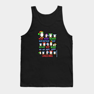 Very, very merry, hap hap happy Christmas Tank Top